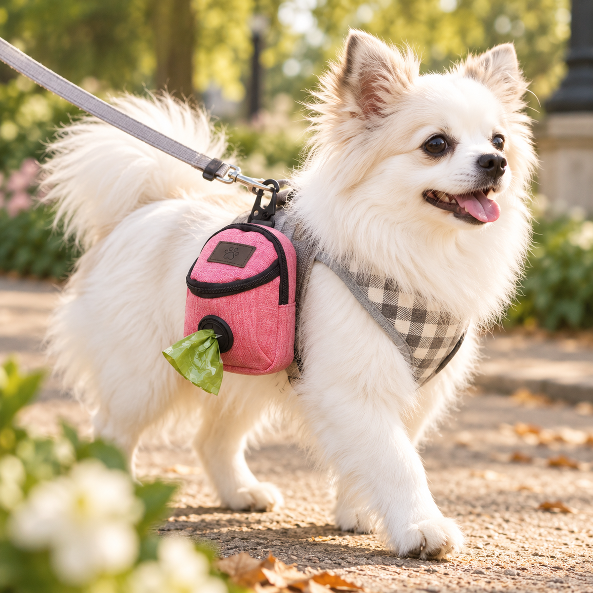 Pattelier Pocket™ – Sac de promenade & distributeur de sacs